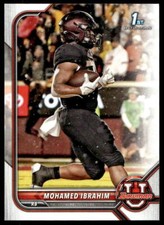 2021 22 Bowman University #36 Mohamed Ibrahim Football Card
