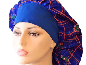 Florida Gators Tela-Sombreros Exfoliantes-Sombrero Exfoliante Quirúrgico Bouffant-Sombreros NFL para Mujer - Imagen 1 de 6