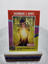 2021-22 UPPER DECK MARVEL ANNUAL N1S-25 NUMBER 1 SPOT THE TRIALS OF LOKI #1