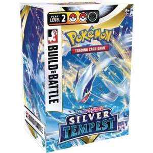 1 Caja Silver Tempest Build and Battle TCG POKEMON Incluye código de paquetes de refuerzo - Imagen 1 de 3