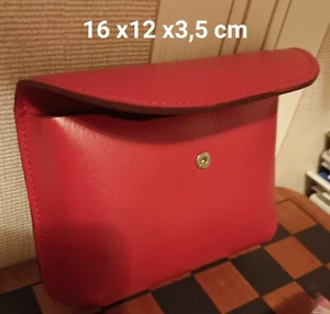 VANZETTI Gürteltasche rot NEU - Bild 1 von 2