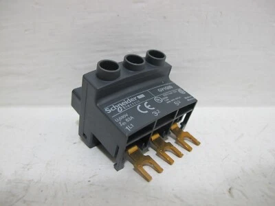 Schneider Electric GV1G09 Terminal Block 690V 63A 600 Volt 63 Amp - Image 1 of 4