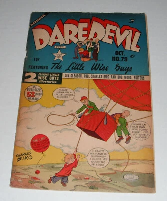 Daredevil # 79...VG+...4.5 grade...1951 comic book--Charles Brio cover--RF - Image 1 of 4