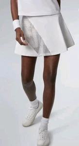 Tuckernuck Tnuck Sport weiß frische Knospen 15" Naomi Tennisrock Skort Blumenmuster Gr. L - Bild 1 von 7