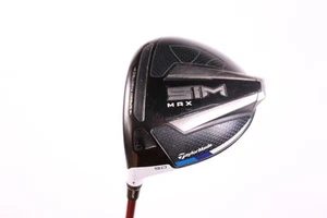 Left Handed TaylorMade SIM MAX 9* Driver Stiff Flex Fujikura Ventus Red 5 - Picture 1 of 8