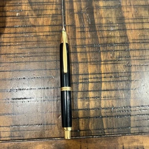 Pilot Vanishing Point Capless Fountain Pen Black, 14K Nib, M Nib, Preowned - Picture 1 of 5