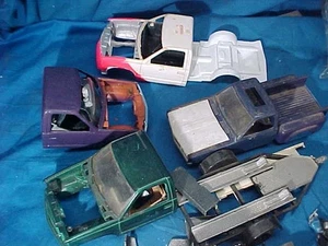 Vintage Schrottplatz Maßstab 1:24 Modellauto Teile - 5 Pickup Truck Karosserien - Bild 1 von 2