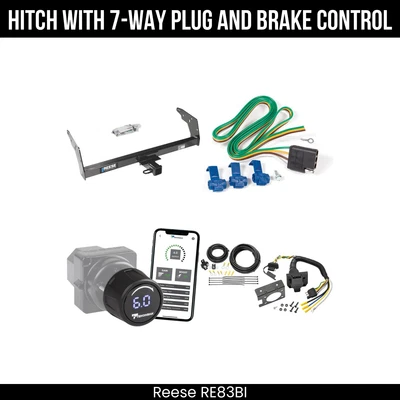 Reboque de engate PKG+ controle de freio para 96-97 Chevy S10 GMC Sonoma Isuzu Hombre 44062 - Imagem 1 de 4