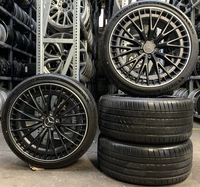 4x Original Mercedes-Benz Sommerräder 265/35 R21 101Y - für EQE V295 AMG 43 53 2 - Bild 1 von 4