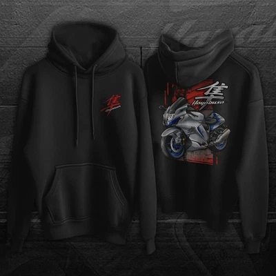 Sudadera con capucha para moto Suzuki Hayabusa 2021-2025 para moto deportiva GSXR 1300 pilotos Foto 1 de 2