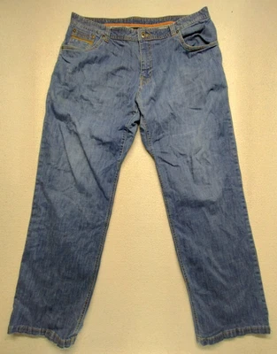 Prana Relaxed Straight Leg Jeans 38x32 Mens Blue Denim Outdoor - Image 1 of 4