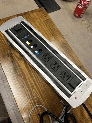 Vault Rotating Desk Outlet - Top Of The Line Unit - Image 1 of 4