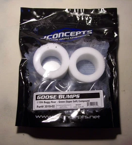 jconcepts 3018-02 goose bumps 1/10 super soft 2.2 rear buggy tires new sealed - Picture 1 of 2