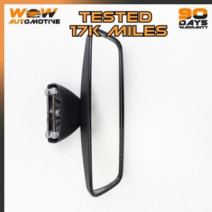 05-23 ASTON MARTIN V8 VANTAGE DB9 INTERIOR REAR VIEW MIRROR BLACK ASSEMBLY OEM - Picture 1 of 11