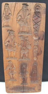 Schönes Barockes Holzmodel mit 14 Formen beidseitig geschnitzt aus dem 18 Jahrh. - Bild 1 von 24