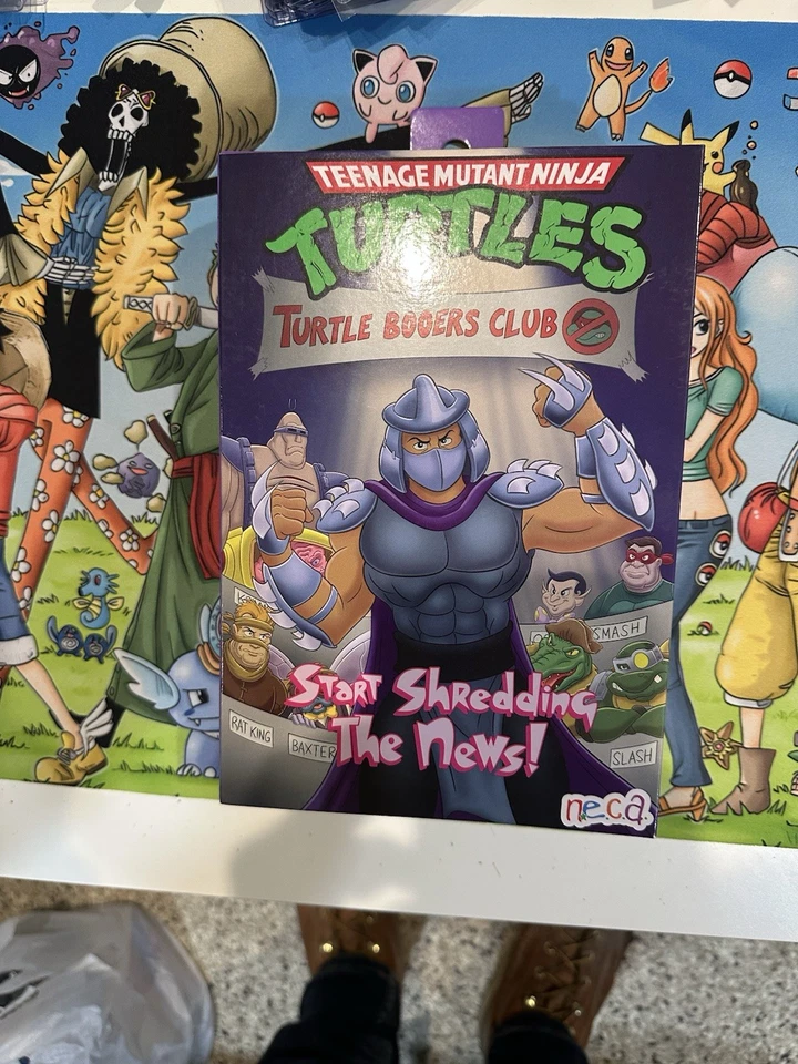 NECA TMNT Haulathon 2025 Shredder Start Shredding The News Target Figure NIH