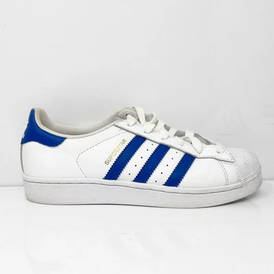 Adidas Boys Superstar S74944 White Casual Shoes Sneakers Size 6 - Image 1 of 4