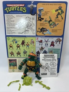 🔥TMNT Rock N Roll Michaelangelo 1989 Teenage Mutant Ninja Turtles 100% Completo - Imagen 1 de 17