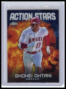 2023 Topps Chrome Update #ASC-4 Shohei Ohtani Action Stars - Picture 1 of 2
