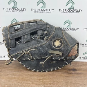 Nike Diamond Ready SDR-FBF volle Größe schwarz Leder Baseball Handschuh 12,25" LHT - Bild 1 von 9
