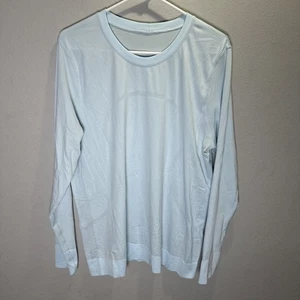 Lululemon Damen Swiftly Tech Relaxed Langarmshirt Babyblau Größe 12-14? - Bild 1 von 7