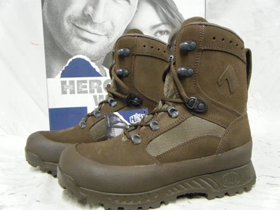 Original British Army Military Haix Scout Suede Desert Combat Boots Size 5 W 38 - Bild 1 von 4