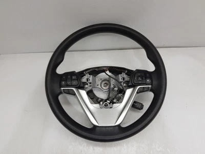 2015-2020 TOYOTA SIENNA STEERING WHEEL WITH ALL OPTIONS BLACK OEM - Image 1 of 4