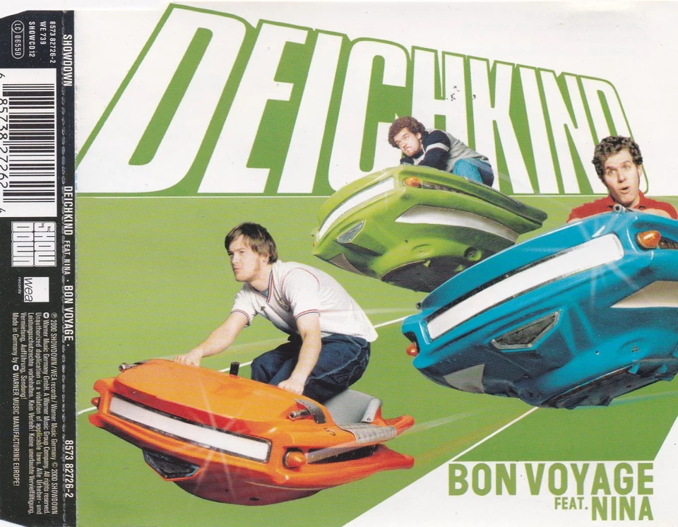 Deichkind - Bon Voyage feat. Nina  (4 Track Maxi CD) - Bild 1 von 2