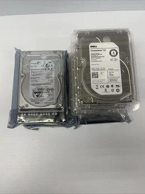 Lot of 6  7.2K RPM 64MB CACHE 6Gb/s SAS 3.5" HDD Read*** 2 tb and 1 tb - Image 1 of 4