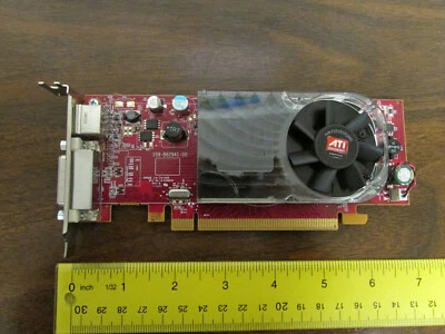ATI Radeon HD 3450 109-B62941-00 Graphic Video Card 256MB DMS-59 S-Video Used - Image 1 of 3