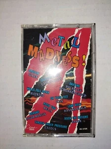 Metal Madness- Various Artists (Cassette) (1991) 4XL-57436 - Picture 1 of 5
