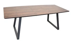 Auszugs-Esstisch 120-160x80 cm Esszimmertisch Speisetisch Esstisch Auszugstisch - Bild 1 von 13