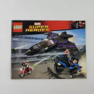 LEGO Marvel Super Heroes 76047 Instructions Book Booklet Only Manual Instruction - Picture 1 of 12
