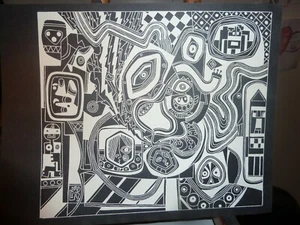 Original Lmtd. Ed. Serigraph by Indian Space Painter Steve Wheeler 1947 #4 - Picture 1 of 12