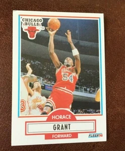 🏀 1990 Fleer HORACE GRANT BULLS Basketball Card #24 - Picture 1 of 2