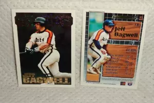 JEFF BAGWELL--1994 TOPPS BLACK GOLD--#23--TWO BASEBALL CARDS--L@@K - Picture 1 of 1