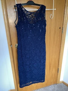 Cocktailkleid dunkelblau - Bild 1 von 4