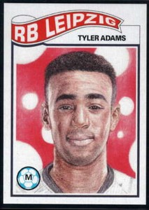 Tyler Adams 2020 Topps Living Set UEFA Champions League #126 