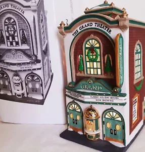 Dept 56 Gran Teatro de Cine Navidad en la Ciudad 58870 Pueblo de Patrimonio Retirado - Imagen 1 de 12