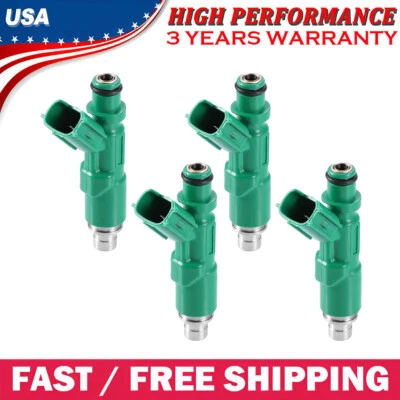 4 inyectores de combustible 2320921020 aptos para Toyota Echo 1,5 L L4 2000 2001 2002-2005 Foto 1 de 4