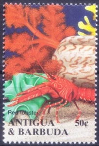Antigua & Barbuda 1994 MNH, Red Lobster, Marine Life - Picture 1 of 1