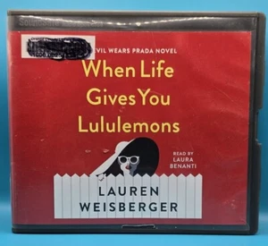 When Life Gives You Lululemons by Lauren Weisberger CD Audio Book on 9 Discs A1 - Imagen 1 de 3