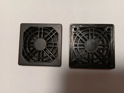 24 pcs Dustproof Dust Filter Used For DC Fan Black 40x40mm 4cm New - Image 1 of 3