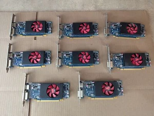 LOT OF 8 ELL AMD RADEON HD 8490 1GB GDDR5 PCIE X16 GRAPHICS CARD DELL 0DMHJ0 - Picture 1 of 6