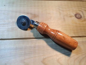 Vintage Trennscheibe alte Handwerkzeuge Schuster Segelmacher Lederbearbeitung - Bild 1 von 7