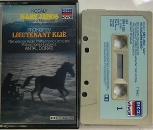 Kodaly: Hary Janos-Suite / Prokofiev: Lieutenant Kije-Suite (Cassette Tape) *VG* - Picture 1 of 2