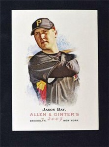 2007 Topps Allen and Ginter #10 Jason Bay - NM-MT