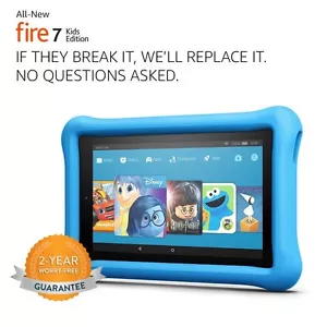 Amazon Fire 7 Kids Edition 7th Generation Tablet with Alexa 7" Display 16 GB - Picture 1 of 4