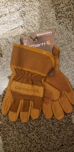 Carhartt A518 BROWN L Men's  Work Gloves with Safety Cuff,  Large - Picture 1 of 1