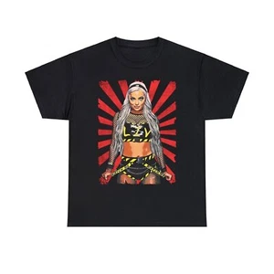 Liv Morgan Watch Me Starburst Black T-shirt - Picture 1 of 4
